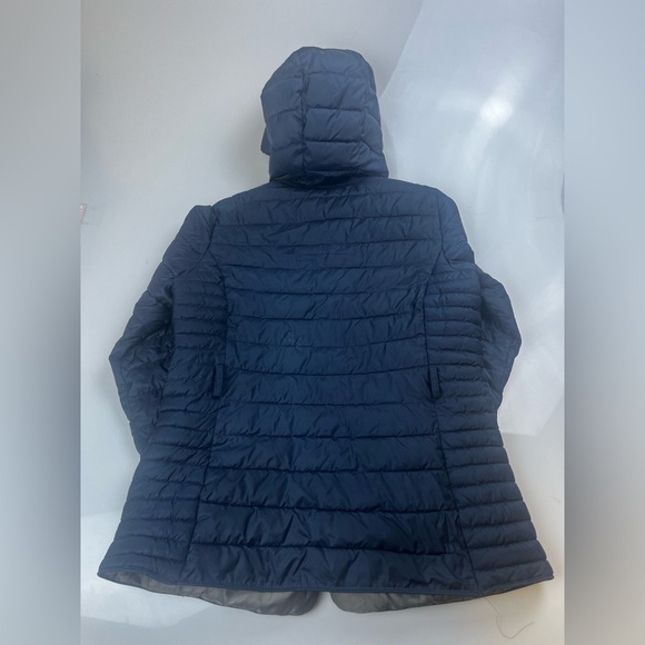 Geox Respira Hooded Button Puffer S124-28 - Picture 6 of 7